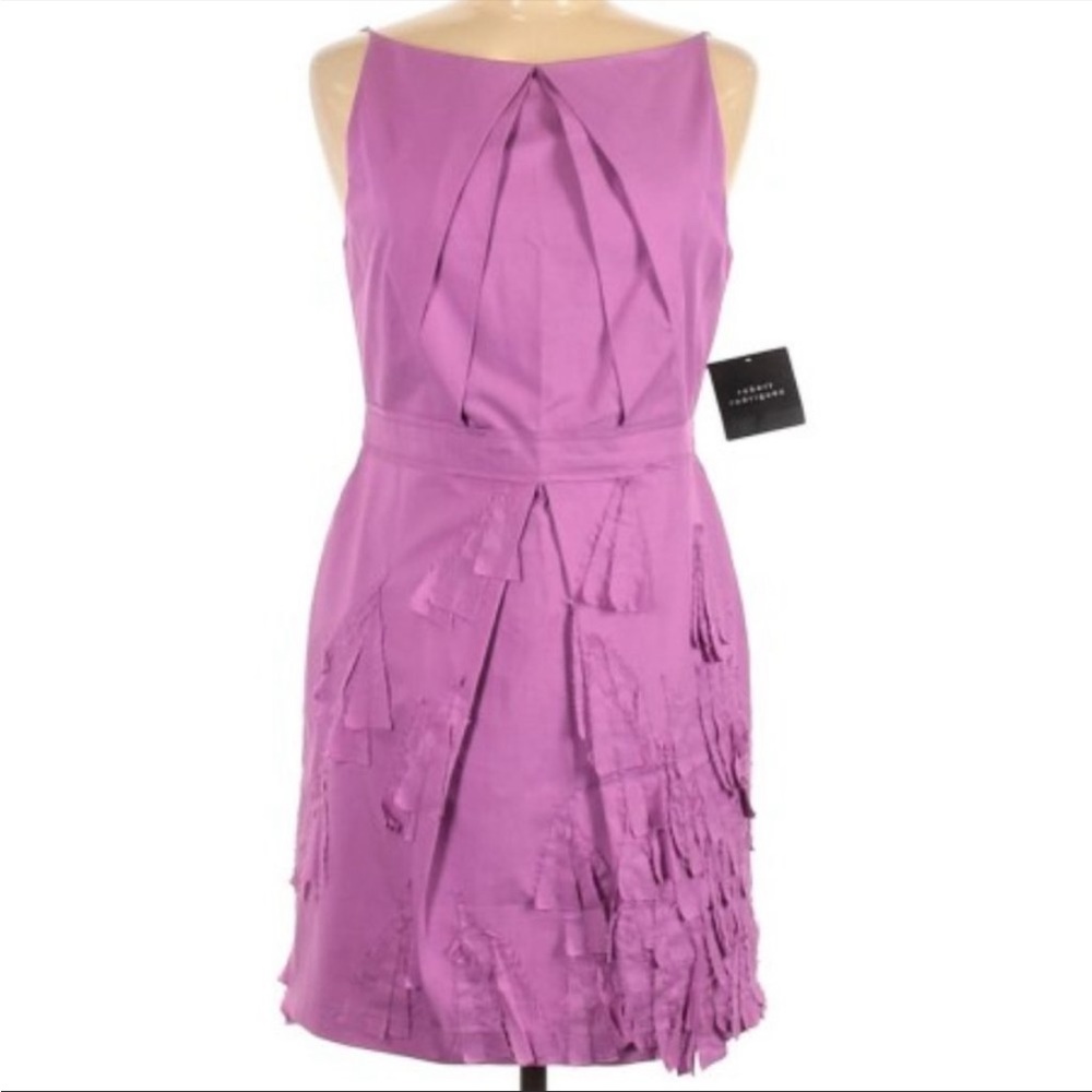 Robert Rodriguez Purple Dress 4